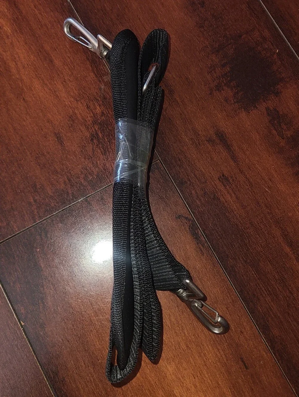 New Adjustable Black Replacement Shoulder Strap Pad Universal Clip On for bag